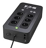 6 prises Onduleur Eaton 3S 700 FR - Off-line UPS - 3S700FR - 700VA (6 prises FR)