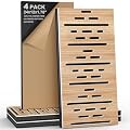 ArtVivid 4 Pack Acoustic Wall Panel, Soundproof Foam Panels for Wall