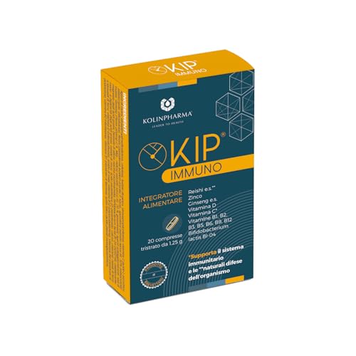 KIP® IMMUNO 20 compresse - Integratore alimentare per il rafforzamento del sistema immunitario KIP® IMMUNO 20 compresse - Integratore alimentare per il rafforzamento del sistema immunitario