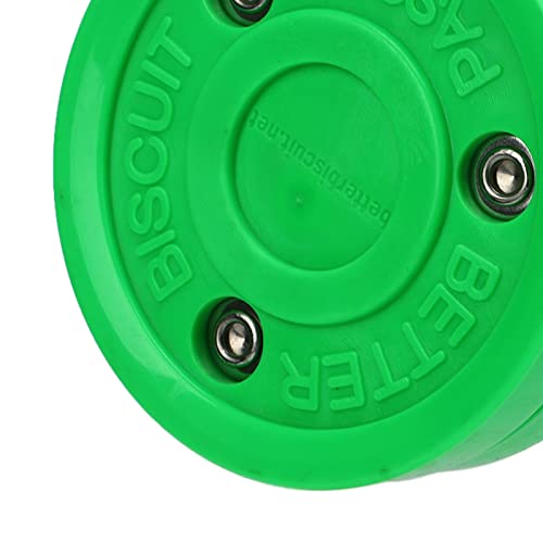 Discos de Hóquei No Gelo, Disco de Polioximetileno Verde Seco para Treinamento Diário, Patinação, Di