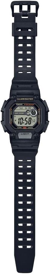 Casio W737HX-1AV Digital Watch, side view