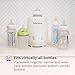 Baby Brezza AirSwirl Waterless Baby Bottle Warmer - Hospital-Grade Safe Warming for Breastmilk + Formula - No Hot Spots, No Water - Works with Nearly All Bottles