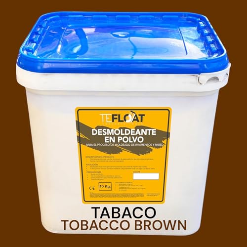 Desmoldeante en Polvo para hormigon impreso 10 Kg, (TABACO) - Desencofrante
