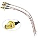 Lsgoodcare SMA-Female to Pigtail Antenna Extension Cable- RG316 Coaxial Cable Connector Antenna Adapter,Pack of 3, Length 20Centimetre/8'