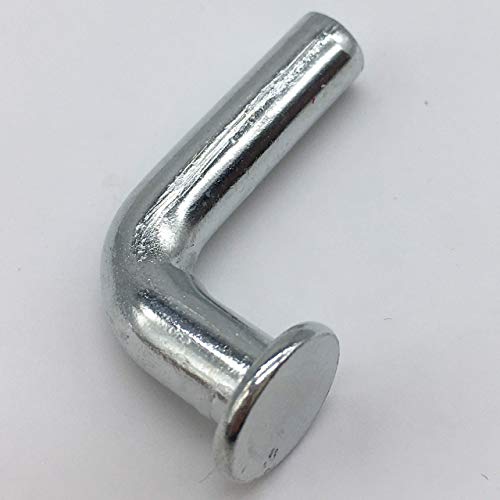 Pallet Rack Safety Bolt, Universal Drop Pin, Flat Top Hat Φ 0.570″(14.5Mm), Width Φ 0.315″(8Mm), Height 1.575″(40Mm) High From Top To Bottom, Beam Locker, 20 Packs, 50 Pcs/Pack, Fm8×40 #TOP2