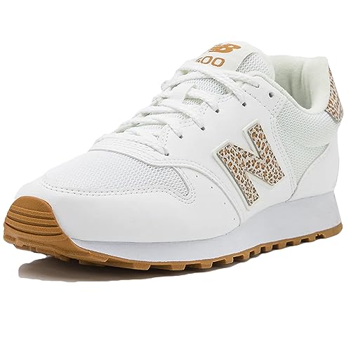 New Balance 500, Sneaker Mujer, White, 37 EU
