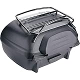 H&B Motorrad Gepäckträger Gepäckreling schwarz für Journey Topcase 42, Unisex, Sommer