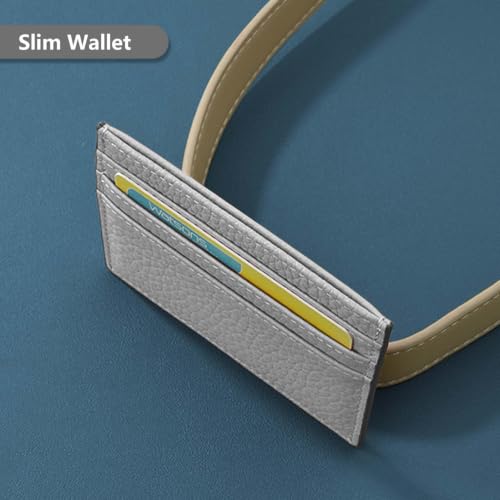 Image of M-Plateau Super Slim Genuine Leather Credit Card Wallet