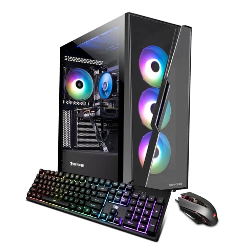 iBuyPower Pro Gaming PC Computer Desktop SlateHakoA5N16501 (Ryzen 5 4500 3.6GHz, GeForce GTX 1650 4GB, 8 GB DDR4 RAM, 500GB NVMe SSD, WiFi Ready, Windows 11 Home) iBuyPower Pro Gaming PC Computer Desktop SlateHakoA5N16501 (Ryzen 5 4500 3.6GHz, GeForce GTX 1650 4GB, 8 GB DDR4 RAM, 500GB NVMe SSD, WiFi Ready, Windows 11 Home)