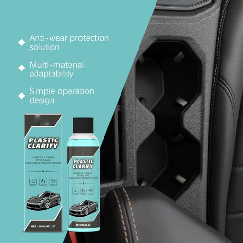 Restaurador Plástico Spray 120ml para Autos 2 Unidades miniatura 5