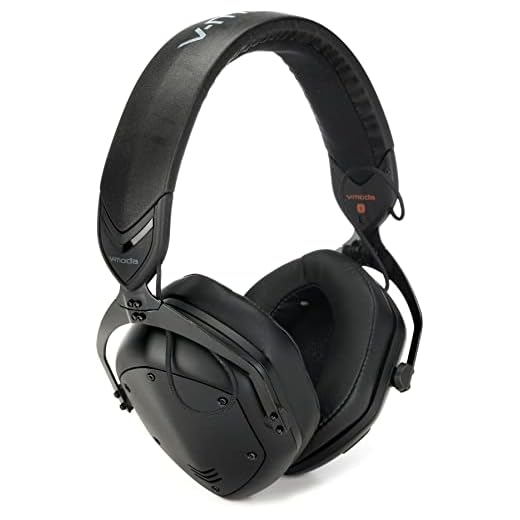 V-MODA Crossfade 2 Wireless Casque Audio Supra-auriculaire sans Fil – Noir Mat