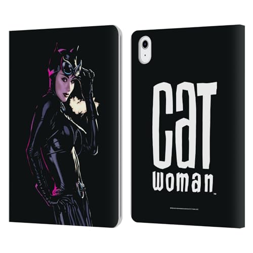 Étui iPad Air 11 compatible Apple 2024 2025 portefeuille Catwoman DC Comics