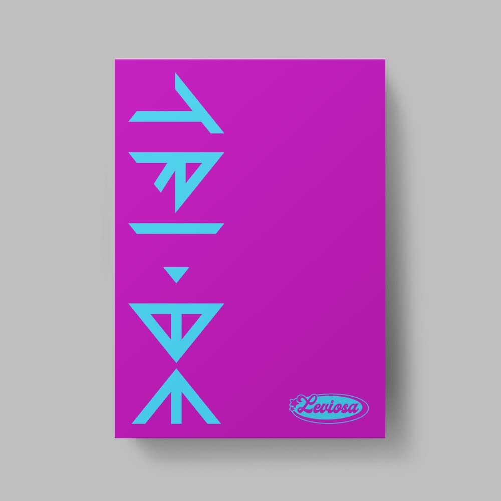 TRI.BE LEVIOSA 3ème album simple Kpop CD musique et poster plié collector