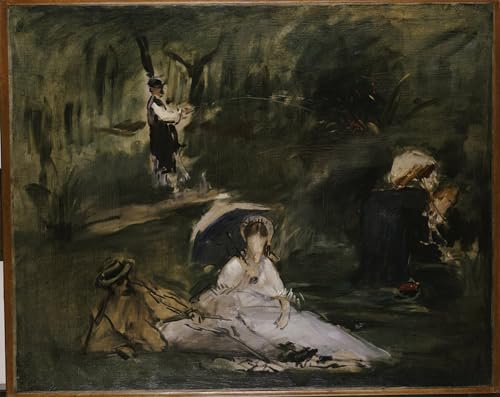 Cuadro Edouard Manet Sotto gli alberi elimina paredes vacias con este lienzo de 60x90cm