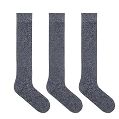 Charcoal Heather - 3 Pairs