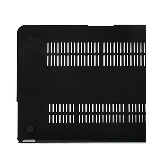 Kecc Compatible With Macbook Pro 13 Inch Case 2023-2016 With Touch Bar M2 A2338 M1 A2289 A2251 A2159 A1989 A1706 A1708 Italian Leather Hard Shell (Black Leather) #TOP7