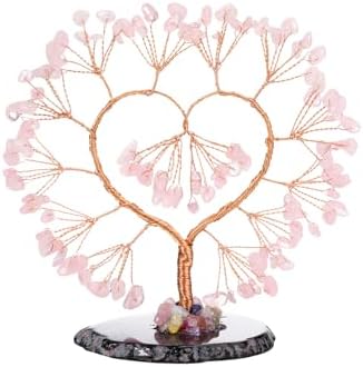 JOVIVI Albero di Cristallo Soprammobile in Pietre Preziose 7 Chak...