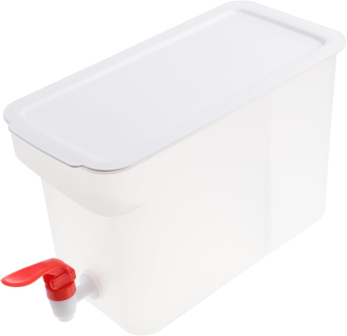 1Pc Refrigerator Water Pitcher with Faucet Cold Water Kettle Jug for Home Hotels Restaurants Convenient Beverage Dispenser for Juices and