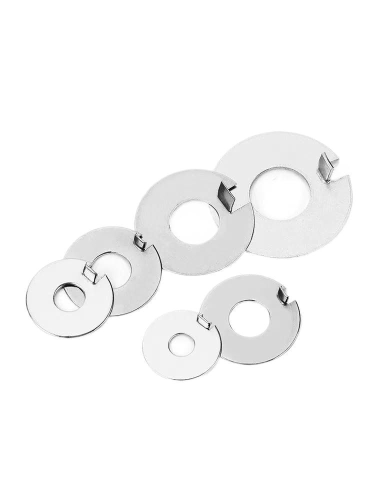 Rondelles à languette externe inox 304 M4-M24 fixation automobile machinerie équipement réparation assortiment (200,M8)