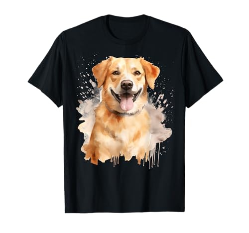 Watercolor Labrador Labbi T-Shirt