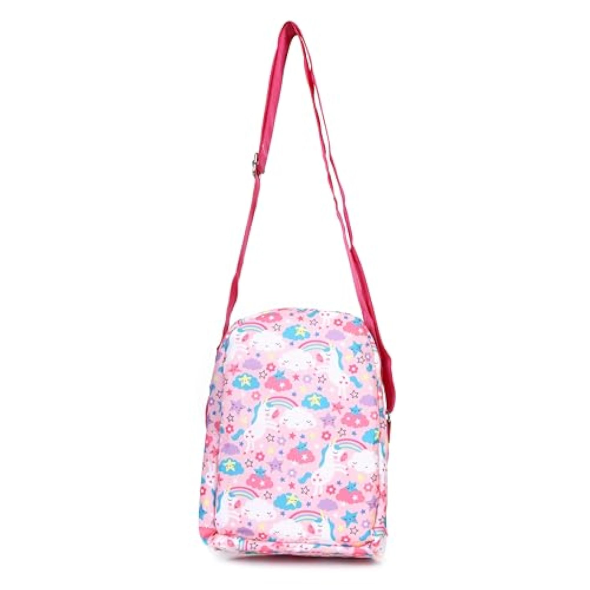 2 Pcs Kids Unicorn Messenger Bag for Girls, Adjustable