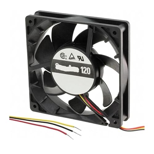 Ventilador 48VDC 3600RPM de alta velocidad con rodamiento para flujo constante