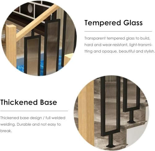 Balustrage de pont de sécurité 85 cm moderne pour sécuriser un balcon - 6