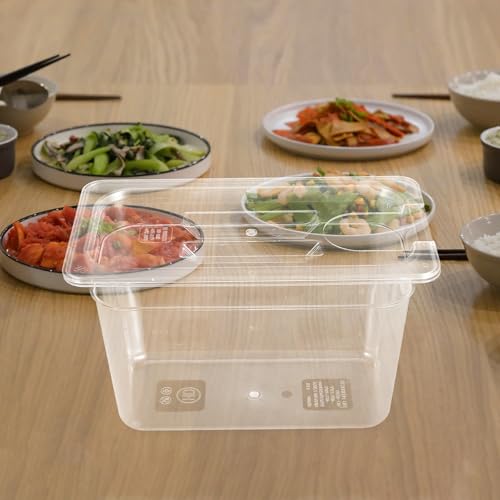 Olla de cocción lenta para sous-vide WOONEKY recipiente transparente de cocina 6L 7