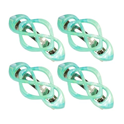 ABS Crosses Design Hair Clips for Secure Half Up Ponytail Styling and Comfortable Daily Use Abs Hair Clips Secure Hold
