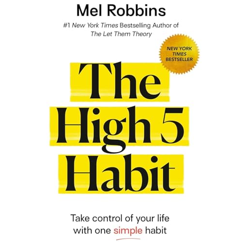 The High 5 Habit by Mel Robbins, Book Summary, Podcast, English cover art