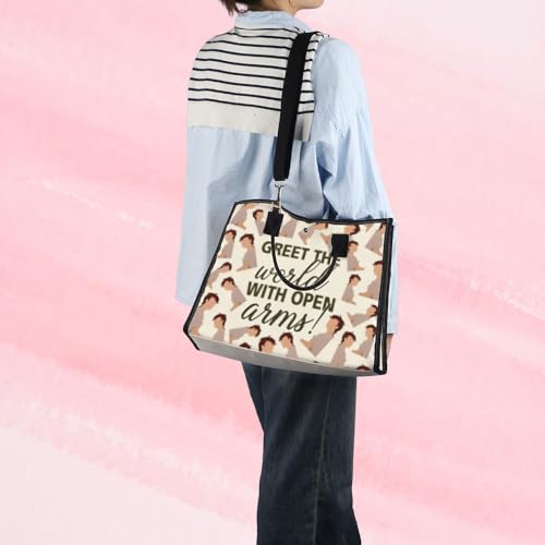 Image of MNIGIU Musical Inspired Gift Musical Crossbody Bag Musical Merch For Musical Lover