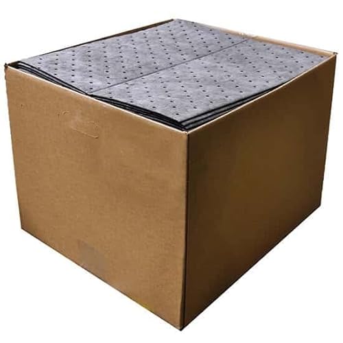 NPS Spilfyter Standard Universal Spill Pads, peso ligero, 16" x 18", 200/estuche Cover