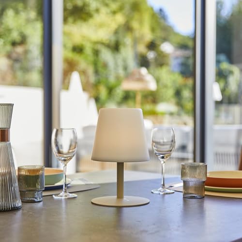 Lampada Da Tavolo A Led Senza Fili H25CM Standy Mini Cream - 3