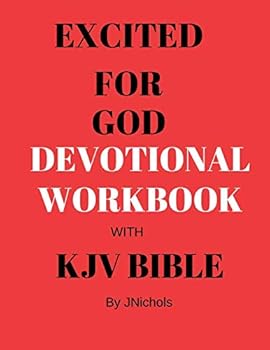 Paperback Excited For GOD Devotional Workbook with KJV Bible Book