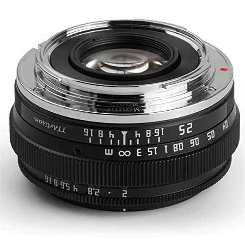 TTArtisan APS-C 25mm F2 Metal Bodied Lens Compatible with Sony E Mount - Black - Image 2
