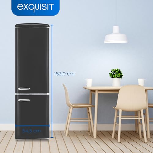 Exquisit Retrokühlschrank RKGC250-70-H-160E im Retro-Design