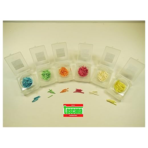Assorted Wooden Dental Wedges Set