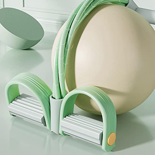 Fitness Resistance Bands | 6 Tube Pedal Ankle Puller | Portable Tension Ropes For Workout, Elastic Pedal Booster Body Shaper Fitness Equipment Abdominal Exerciser For Stretching #TOP5