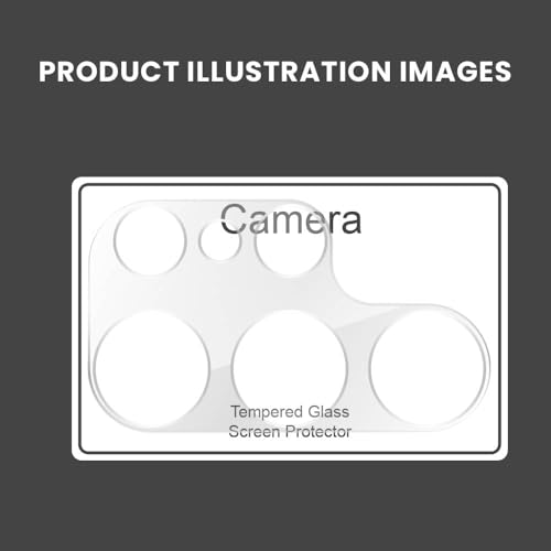 Image of FIRST MART Camera Lens Protector for Samsung Galaxy S25 Ultra | 9H Tempered Glass, HD Clear, Scratch Resistant, Anti-Fingerprint, Case-Friendly | Crystal Clear, Pack of 1