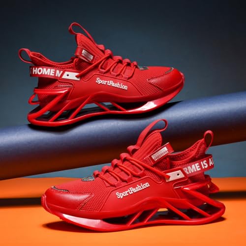 Large Size Fashionable Men's Blade Running and Tennis Workout Sneakers Offer Shock Absorption Comfort and Show Trendy Style4
