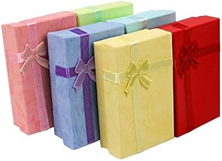 24-Piece Gifts Box Set, AQUEENLY Jewelry Gift Boxes for Rings, Pendants, Earring, Necklaces