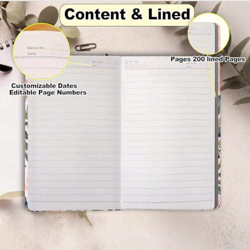 Carnet de notes A5 anti-bavure avec couverture rigide pour libérer votre créativité