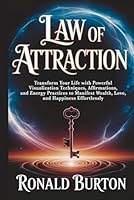 Law of Attraction for Beginners: Transform Your Life with Powerful Visualization Techniques, Affirmations, and Energy Practices to Manifest Wealth, Love, and Happiness Effortlessly B0F5MPZSXD Book Cover