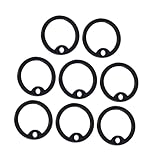 UKCOCO 20個 犬用シリコン消音リング 耐久性シリコーン製 ネームタグノイズ軽減 犬用ペット雑貨 小型犬対応