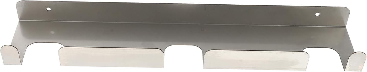 Stainless Steel Wall-Mounted Pizza Tool Holder Storage Shelf Practical Organizer for Baking Accessories Home Kitchen Decor Space-Saving Rack
