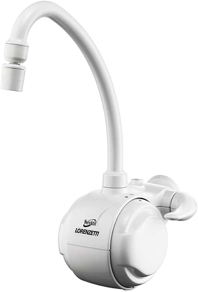 Torneira Elétrica Versátil 220V 5500W, LORENZETTI, 7550023, Branco, Pequeno