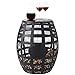 Wine Enthusiast Barrel Cork Catcher Accent Table - Metal Side Table With Wooden Top to Store & Display Used Corks - Holds 2,000