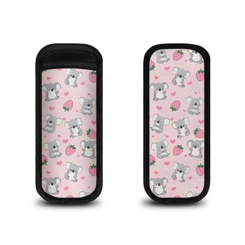 Luarisgur Koala Strawberry Reusable Ice Pop Sleeves 1 Pack