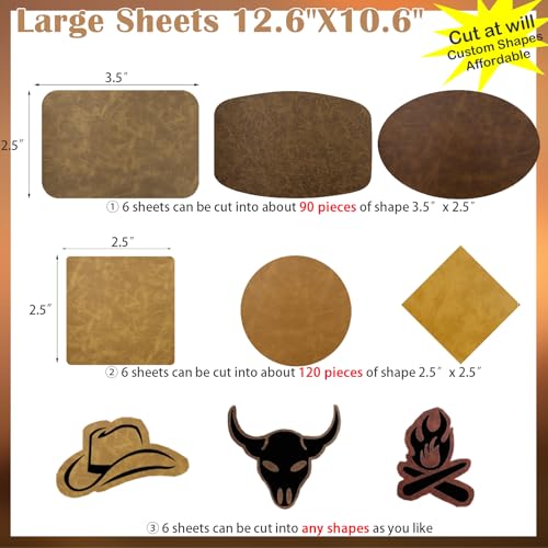 iFForce 6 Large PU Leather Sheets
