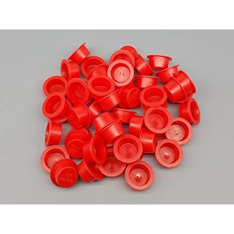 100 Fireworks Plastic Plugs End Caps For 9/16" Tubes Cover